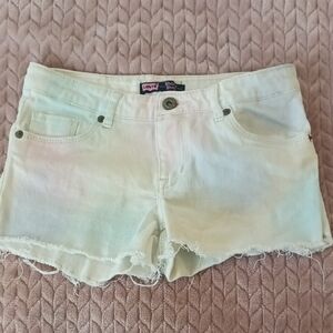 Levi's Girls Size 12R Tie-dye Denim Shorts